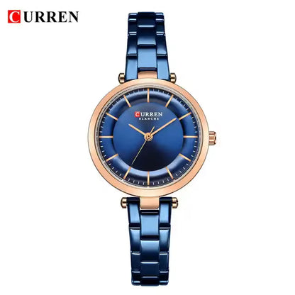 RELOJ CURREN MUJER ORIGINAL ELEGANTE ACERO INOXIDABLE 9054