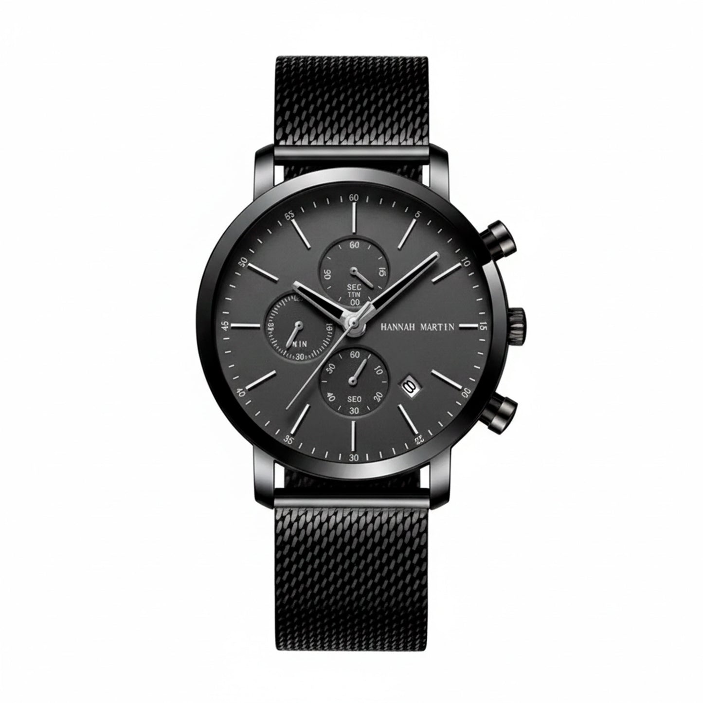 RELOJ HANNAH MARTIN ELEGANTE NEGRO | SKU: HAN-5, HAN-61, HAN-66, HAN-100, HAN-101, HAN-102