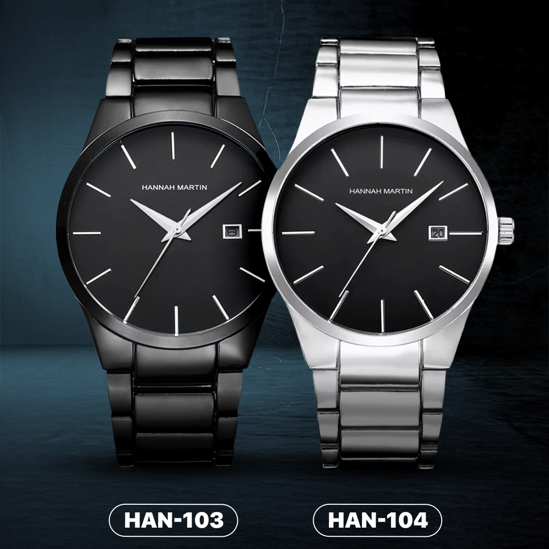 RELOJ HANNAH MARTIN ORIGINAL ELEGANTE | HAN-103, HAN-104