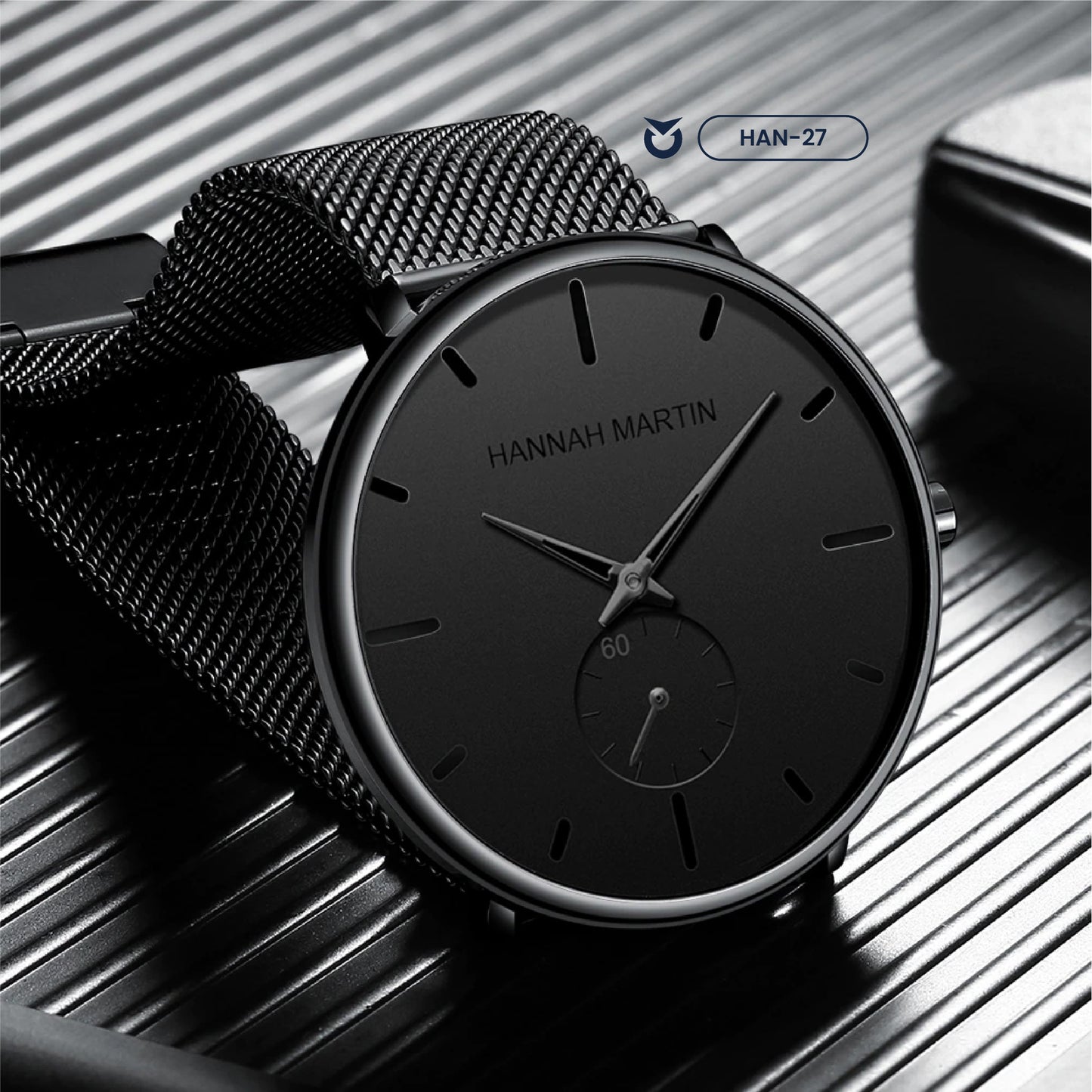 BLACK CLASSIC DUO | SKU: HAN-26 Y HAN-27