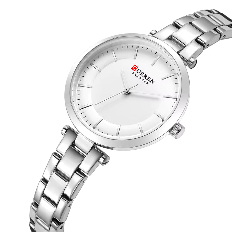 RELOJ CURREN MUJER ORIGINAL ELEGANTE ACERO INOXIDABLE 9054
