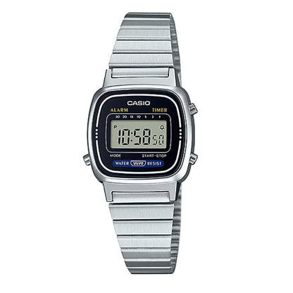 A159W / LA-670 | RELOJ CASIO DE ACERO PARA PAREJA | SKU: CAS-45/CAS-143