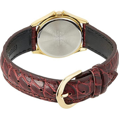 MTP-1183Q-9A/LTP-1183Q-9A RELOJ CASIO DE CUERO PARA PAREJA DE COLOR MARRON | CAS-199, CAS-111