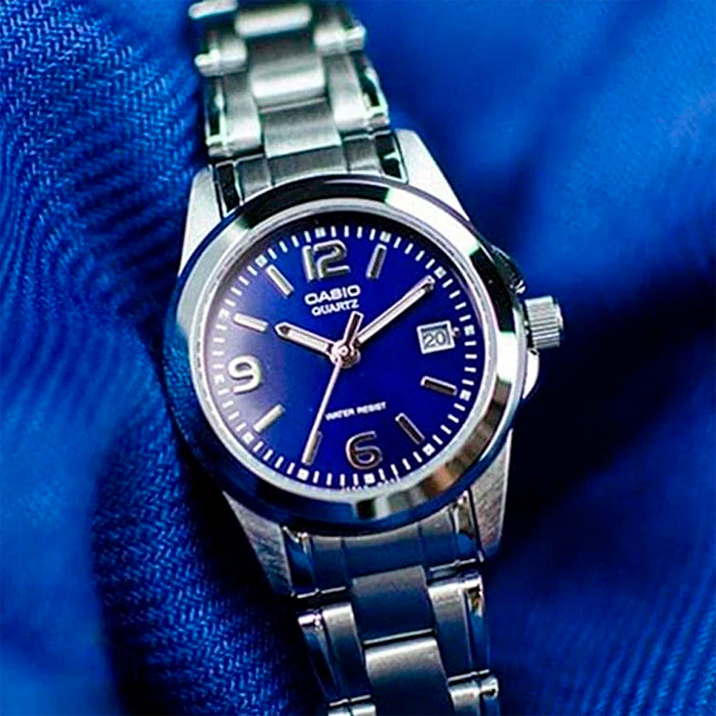 LTP-1215A | RELOJ PARA MUJER CASIO - AZUL