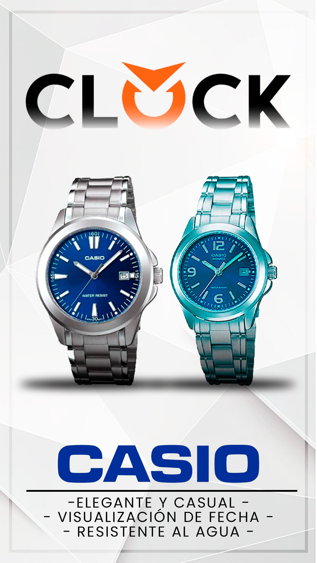LTP-1215A | RELOJ PARA MUJER CASIO - AZUL