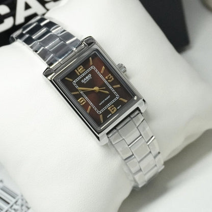 LTP-1234GLL | RELOJES CASIO ORIGINAL DE ACERO PLATEADO