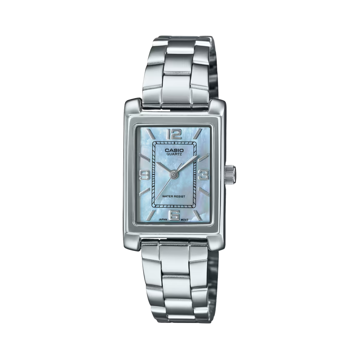 LTP-1234 | RELOJ CASIO ORIGINAL DE ACERO PALTEADO | CAS-185, CAS-186