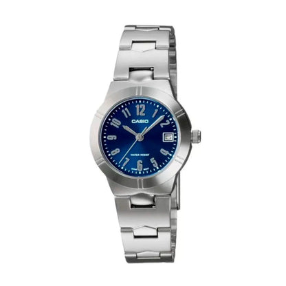 LTP-1241D | RELOJ PARA MUJER CASIO - CELESTE Y AZUL