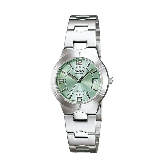 LTP-1241D | RELOJ PARA MUJER CASIO - CELESTE Y AZUL