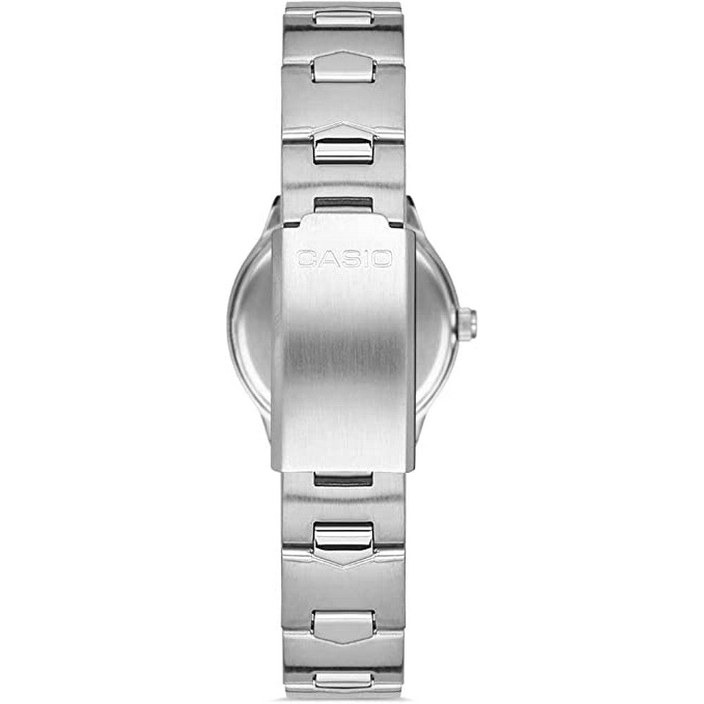 LTP-1241D | RELOJ CASIO ORIGINAL DE ACERO PLATEADO