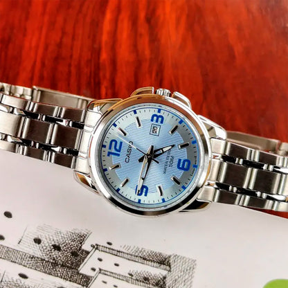 LTP-1314D-2AVDF | RELOJ PARA MUJER CASIO - AZUL