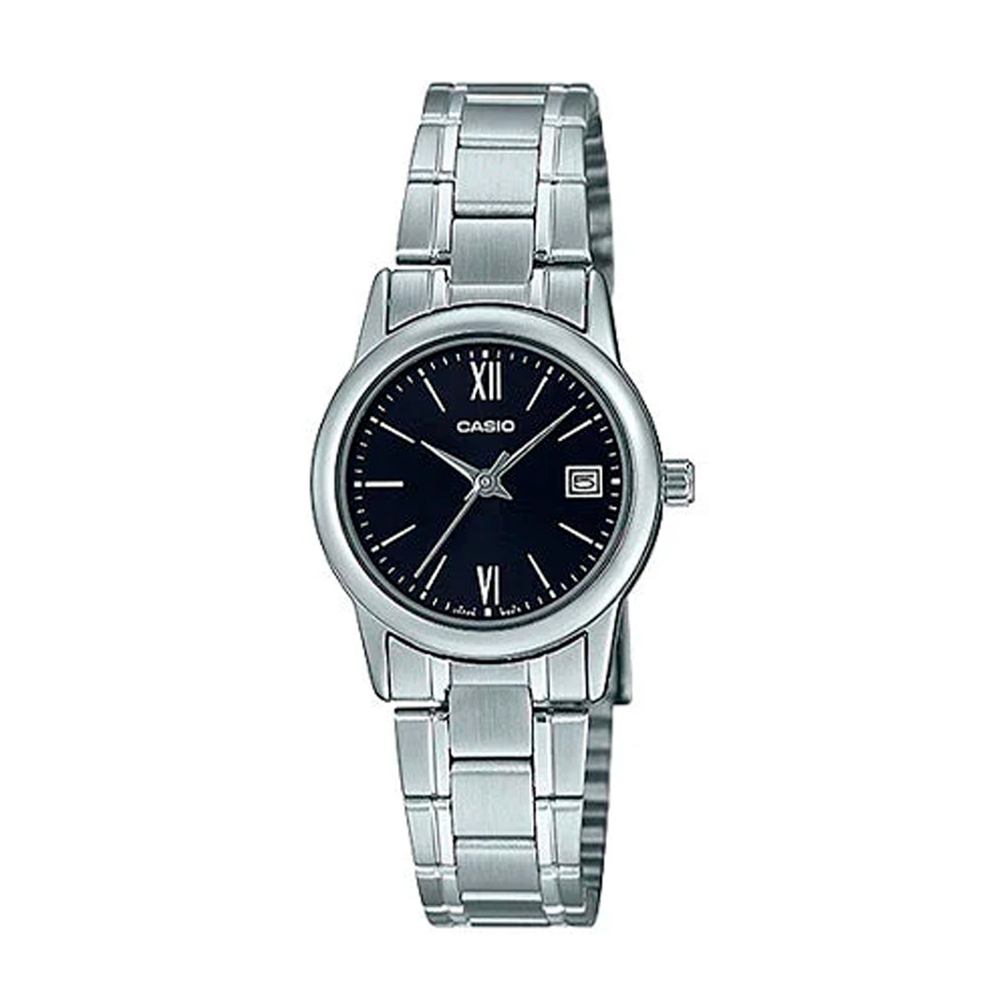 LTP-V002D-1B3UDF | RELOJ DE ACERO PARA MUJER CASIO - PLATEADO