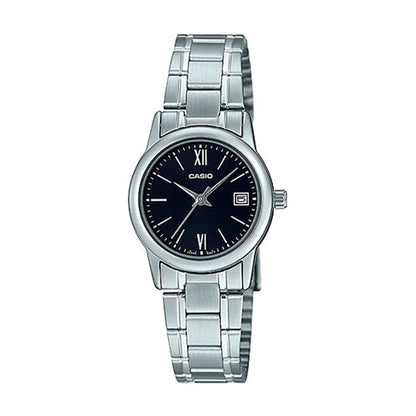 LTP-V002D-1B3UDF | RELOJ DE ACERO PARA MUJER CASIO - PLATEADO