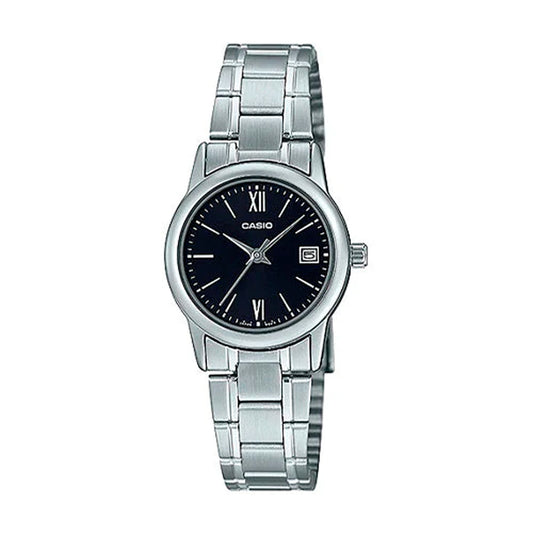 LTP-V002D-1B3UDF | RELOJ DE ACERO PARA MUJER CASIO - PLATEADO