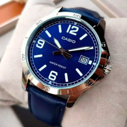 LTP-V004L-2BUDF | RELOJ DE CUERO PARA MUJER CASIO - AZUL