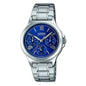 LTP-V300D-2A2UDF | RELOJ DE ACERO PARA MUJER CASIO - AZUL