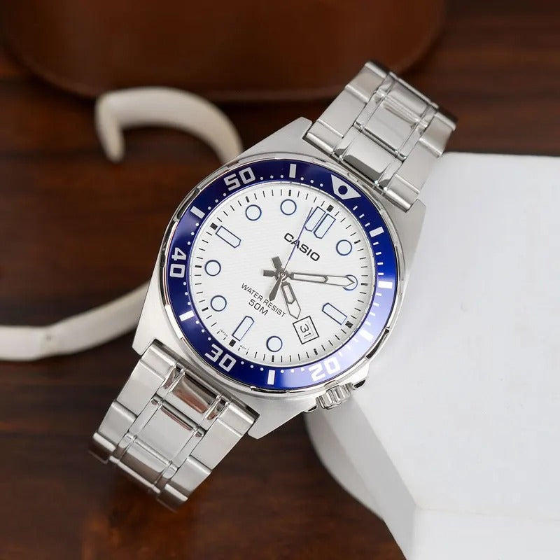 RELOJ CASIO MTD-135D-1AVDF ORIGINAL BLANCO | SKU: CAS-138, CAS-139, CAS-140, CAS-141