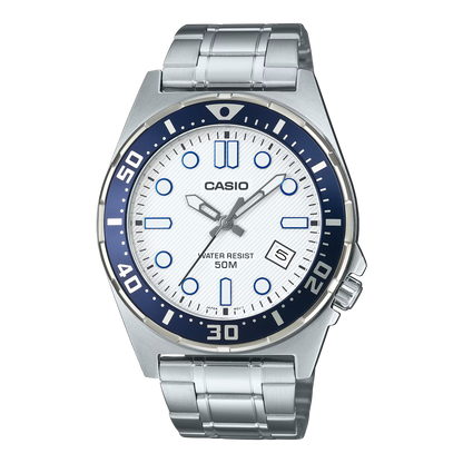RELOJ CASIO MTD-135D-1AVDF ORIGINAL BLANCO | SKU: CAS-138, CAS-139, CAS-140, CAS-141