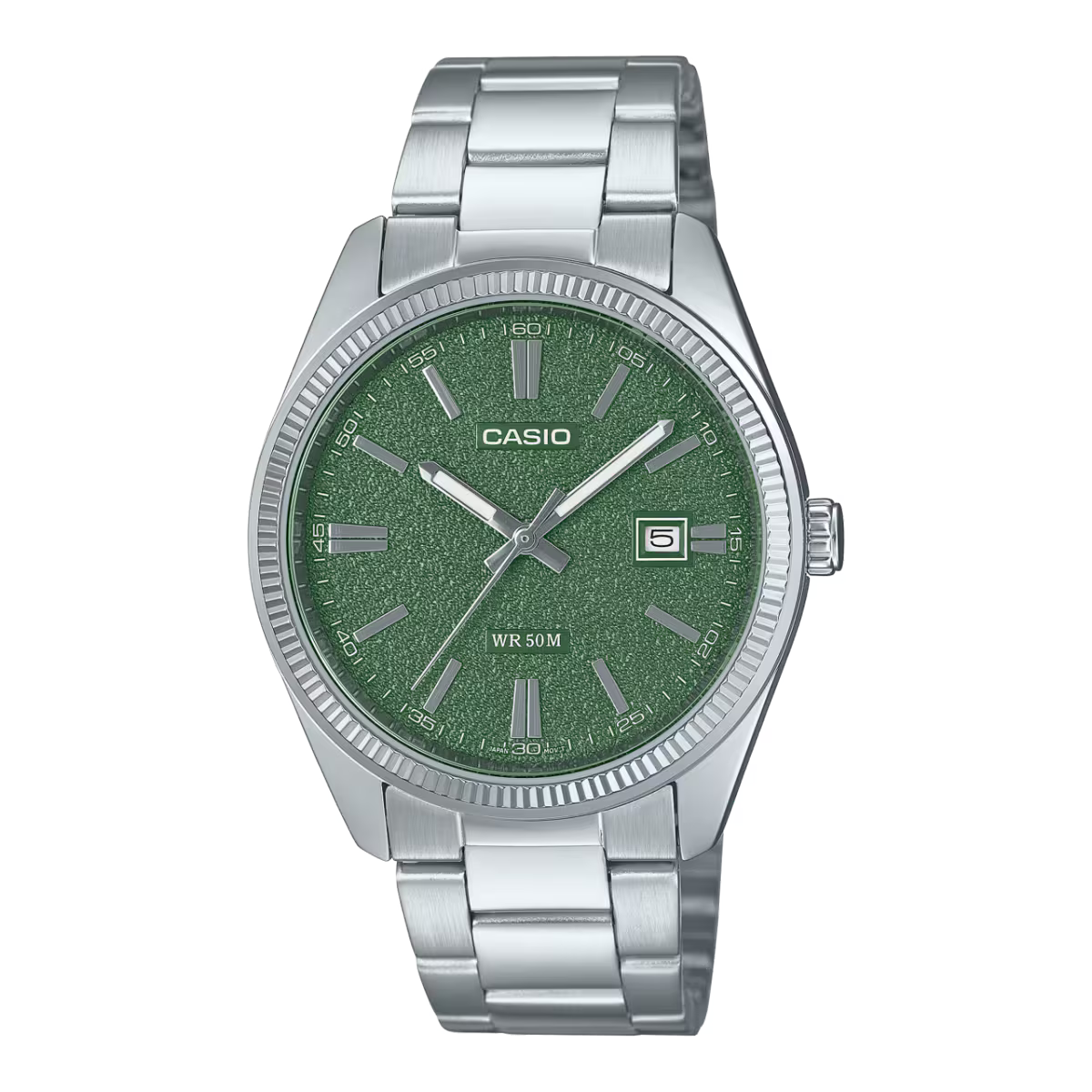 MTP-1302 | RELOJ CASIO ORIGINAL DE ACERO PLATEADO | CAS-79