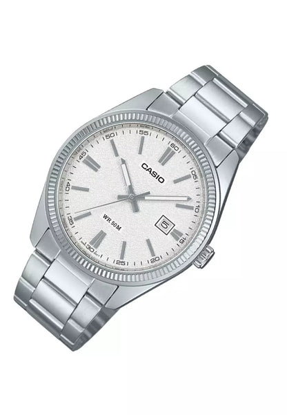 MTP-1302D | RELOJ CASIO ORIGINAL DE ACERO PLATEADO | CAS-82