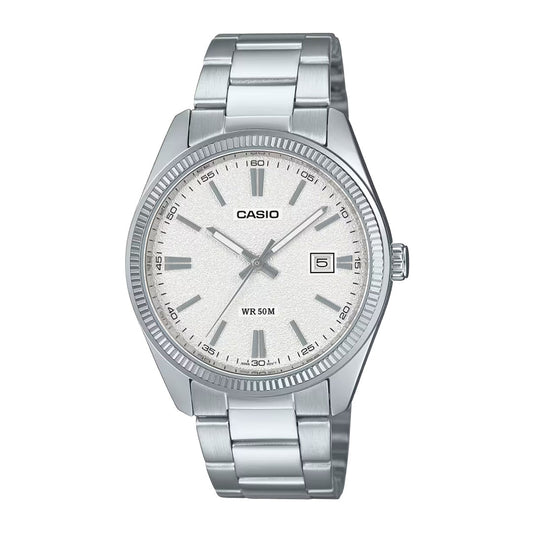 MTP-1302D | RELOJ CASIO ORIGINAL DE ACERO PLATEADO | CAS-82