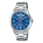 MTP-1381 | RELOJ CASIO ORIGINAL DE ACERO PLATEADO | CAS-75, CAS-72