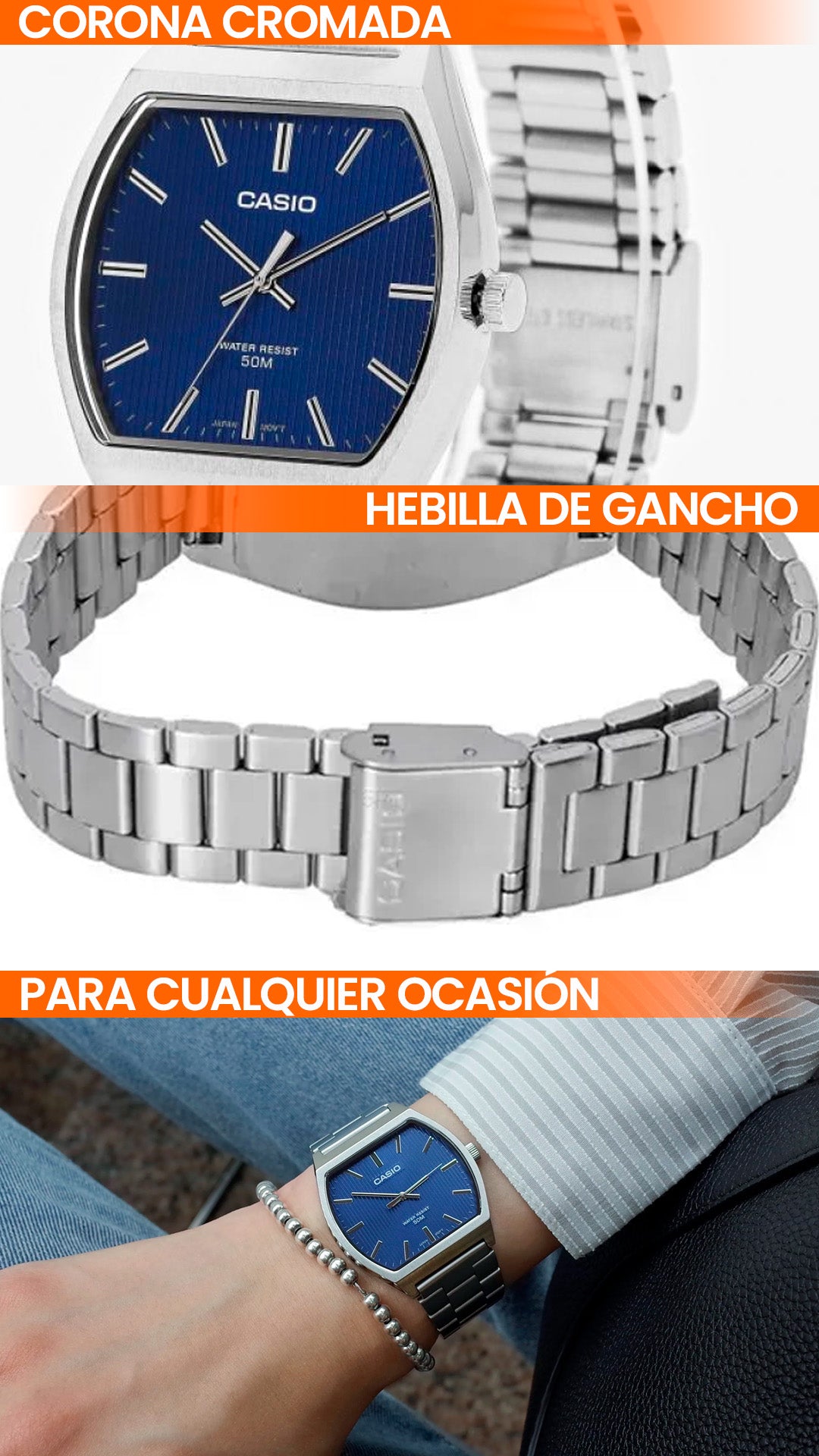 MTP-B140D | RELOJ PARA HOMBRE CASIO | CAS-86