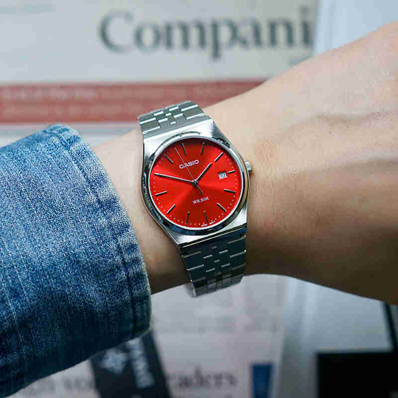 MTP-B145D | RELOJ CASIO ORIGINAL DE ACERO PLATEADO | CAS-66