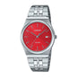 MTP-B145D | RELOJ CASIO ORIGINAL DE ACERO PLATEADO | CAS-66