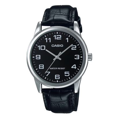 MTP-V001 RELOJES CASIO CUERO NEGRO | SKU: CAS-228 - CAS-229 - CAS-230 - CAS-3