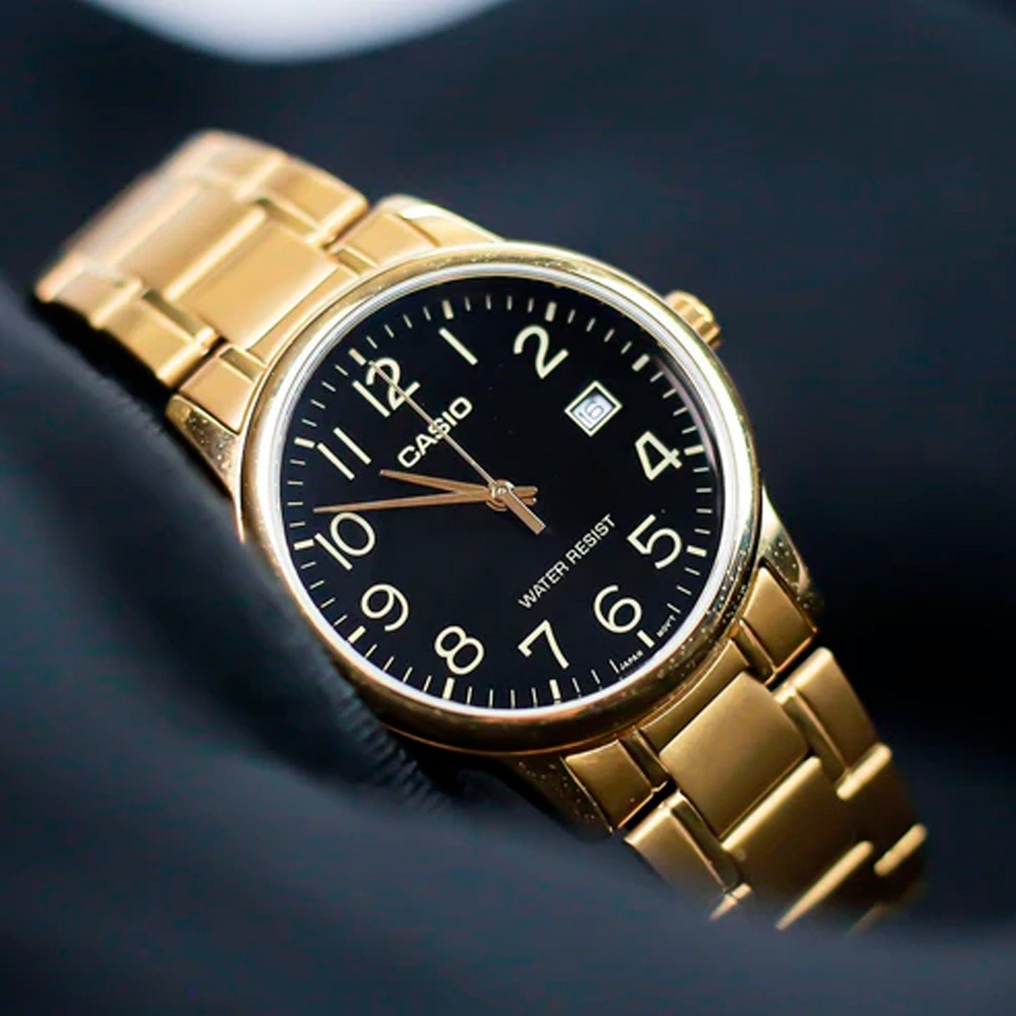 MTP-V002G | RELOJ DE ACERO PARA HOMBRE CASIO