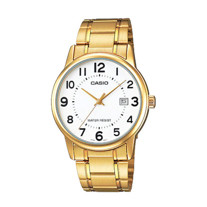 MTP-V002G | RELOJ DE ACERO PARA HOMBRE CASIO