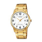MTP-V002G | RELOJ DE ACERO PARA HOMBRE CASIO