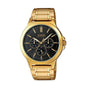 MTP-V300G-1AUDF | RELOJ DE ACERO PARA HOMBRE CASIO - DORADO NEGRO