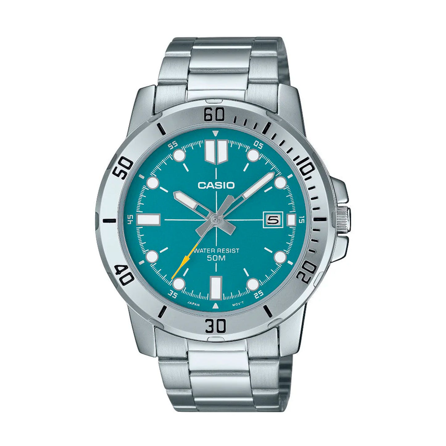 MTP-VD01D | RELOJ PARA HOMBRE CASIO - VERDE, CELESTE, ROJO