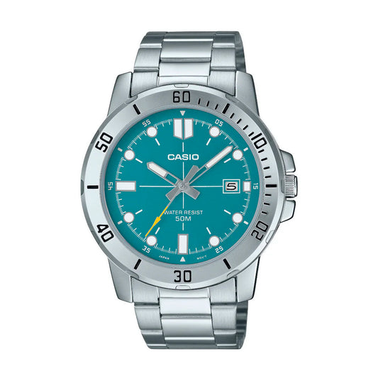 MTP-VD01D | RELOJ PARA HOMBRE CASIO - VERDE, CELESTE, ROJO
