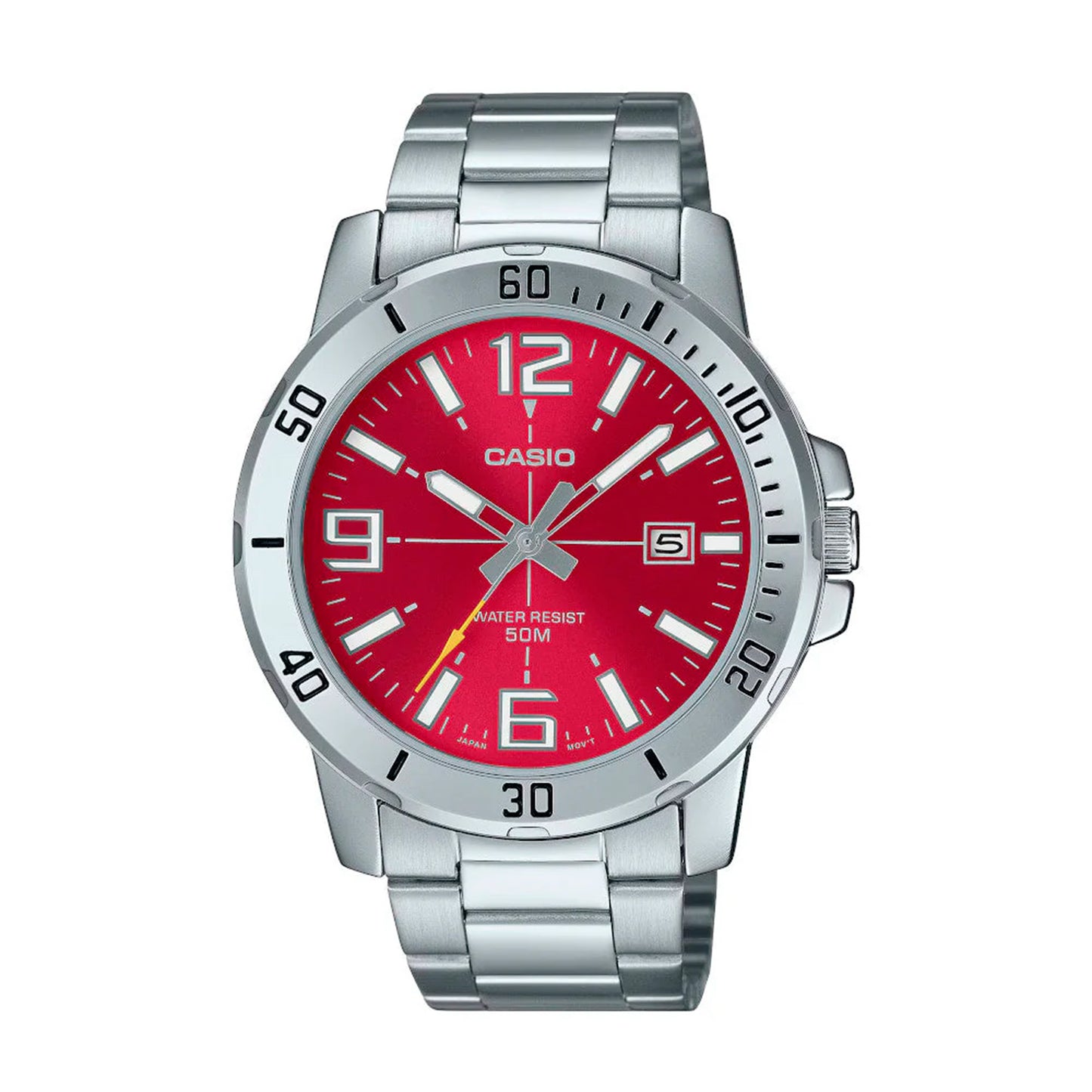 MTP-VD01D | RELOJ PARA HOMBRE CASIO - VERDE, CELESTE, ROJO