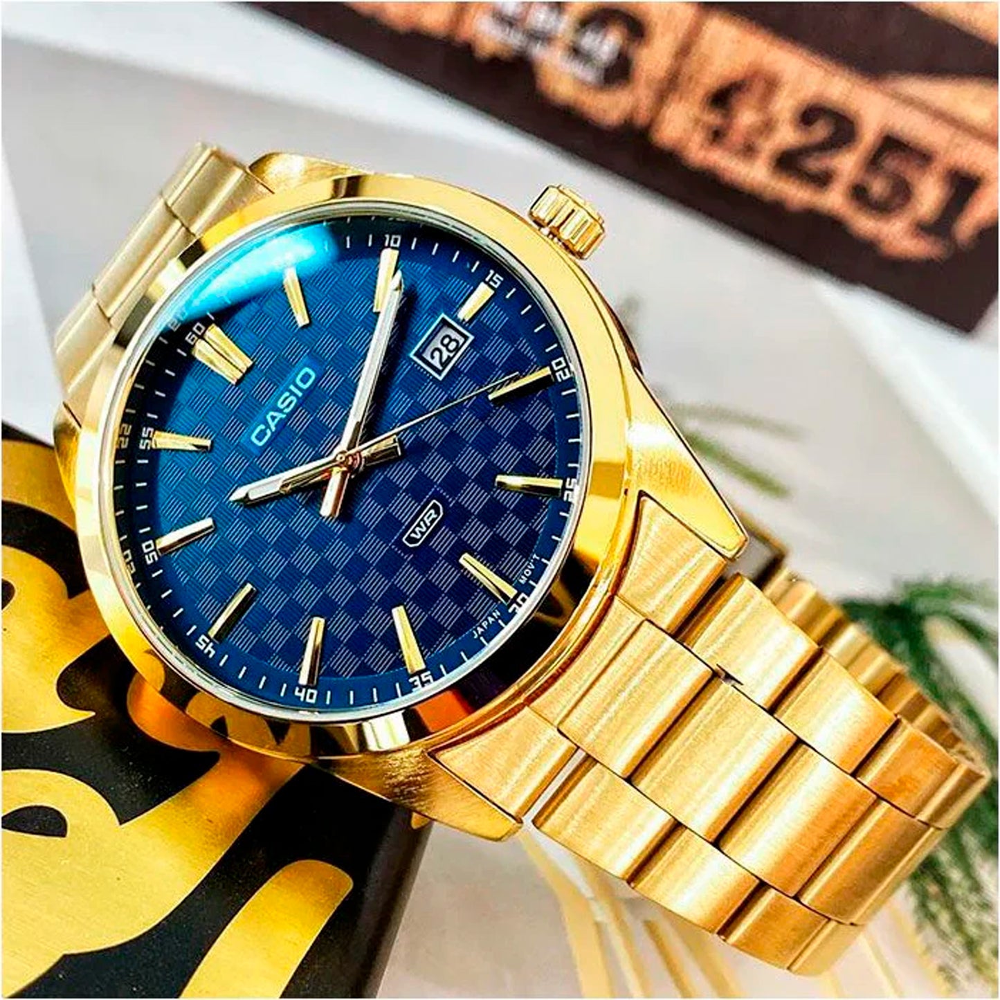 MTP-VD03G | RELOJ ACERO CASUAL PARA HOMBRE CASIO