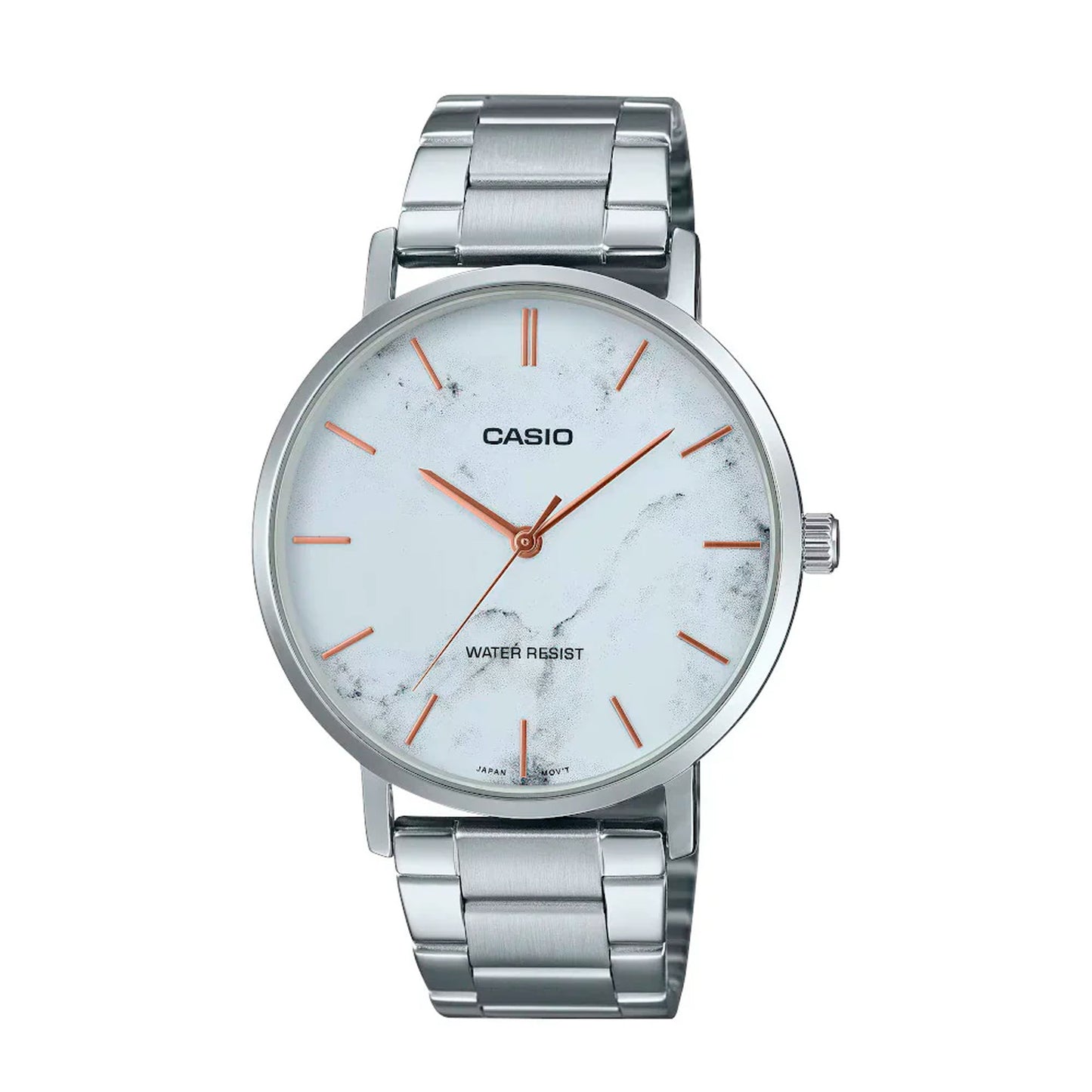 MTP-VT01DM-7AUDF | RELOJ DE ACERO PARA HOMBRE CASIO - BLANCO