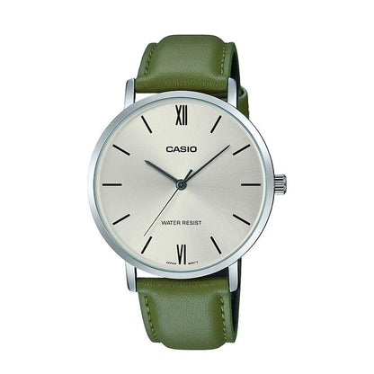 MTP-VT01L | RELOJ DE CUERO PARA HOMBRE CASIO