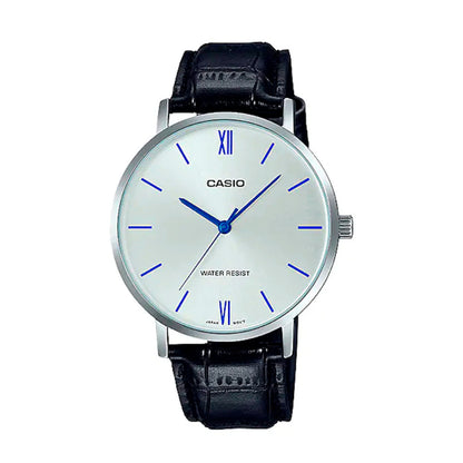 MTP-VT01L | RELOJ DE CUERO PARA HOMBRE CASIO