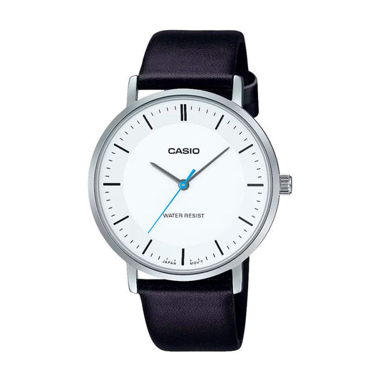 MTP-VT04L-7EDF | RELOJ PARA HOMBRE CASIO - NEGRO BLANCO
