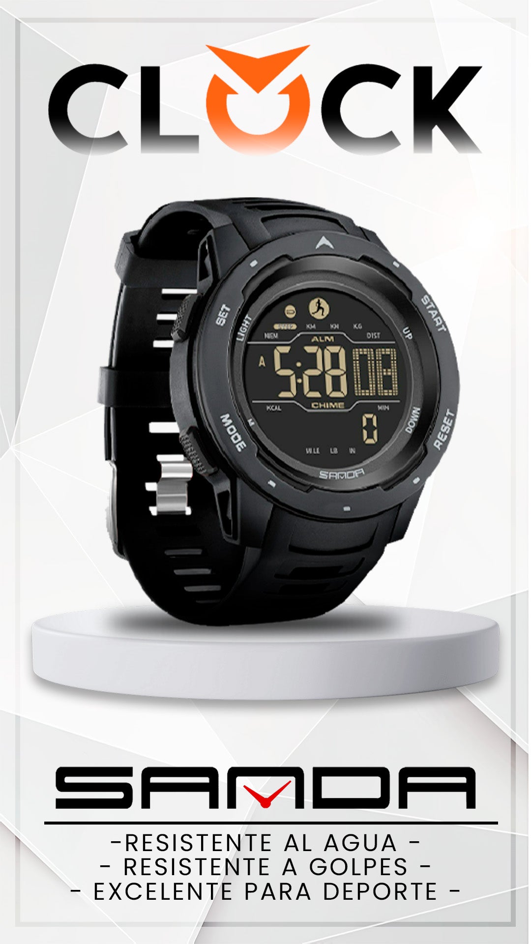 RELOJ SANDA ORIGINAL - DEPORTIVO 2145 | SKU: SAN-88, SAN-89, SAN-90, SAN-91