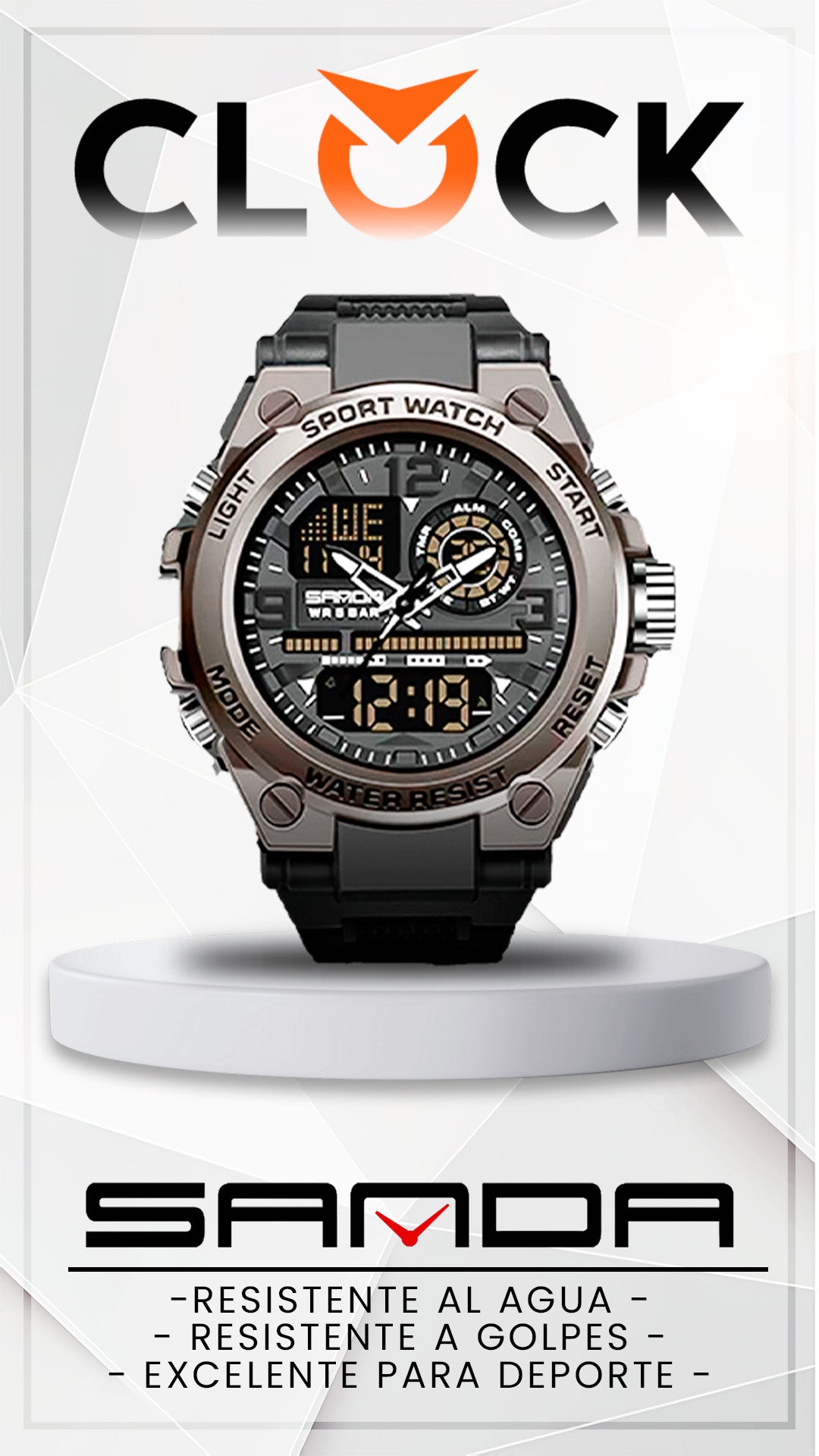 RELOJ SANDA 6024 ORIGINAL DEPORTIVO | SAN-14, SAN-15, SAN-128