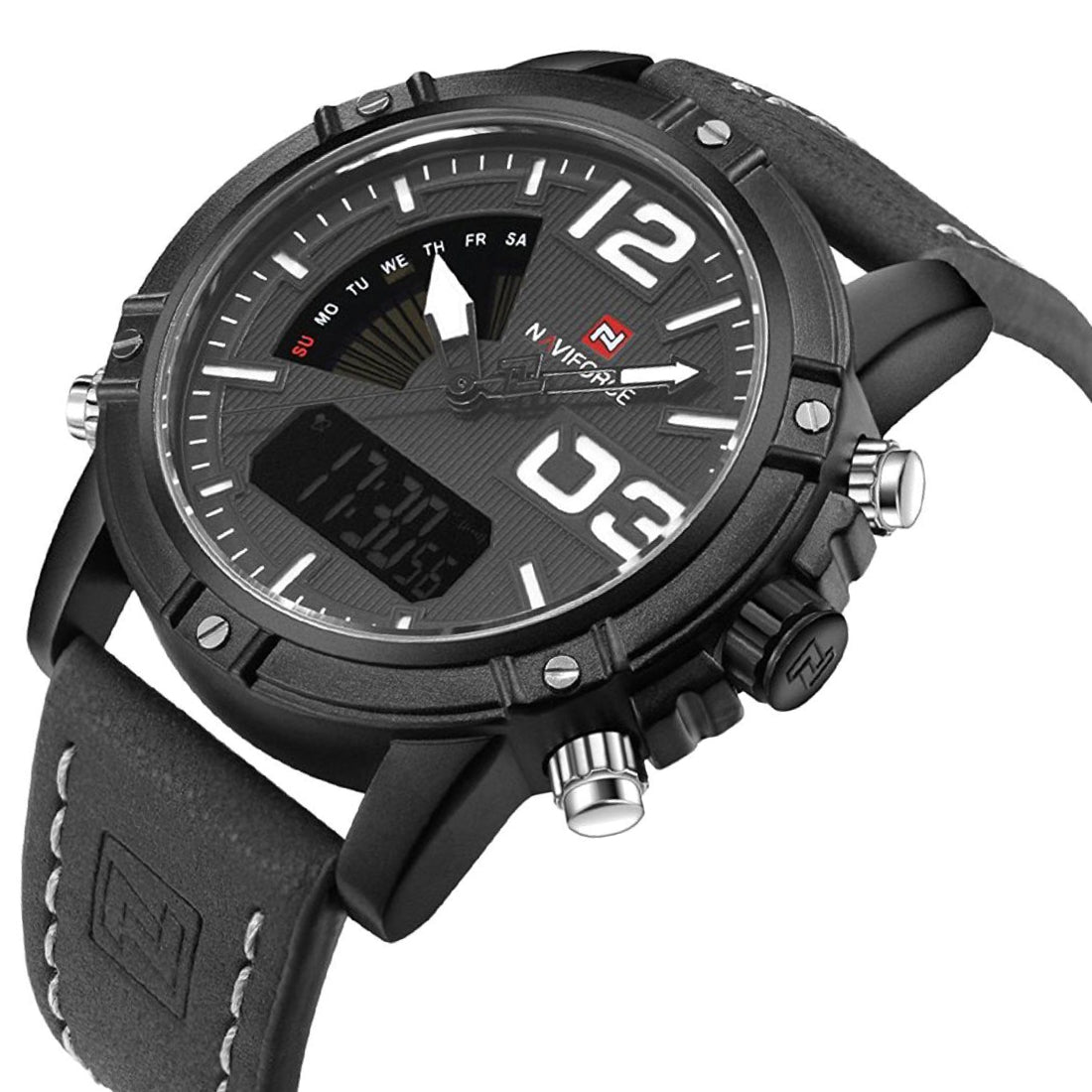 RELOJ NAVIFORCE MARRÓN DE CUERO  9095 | NAV-16, NAV-108