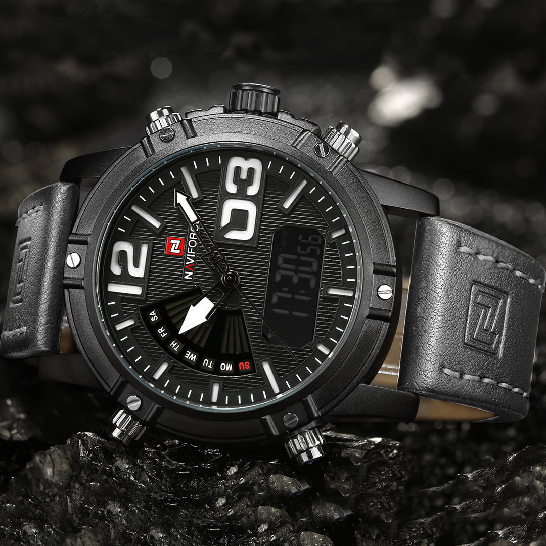 RELOJ NAVIFORCE MARRÓN DE CUERO  9095 | NAV-16, NAV-108