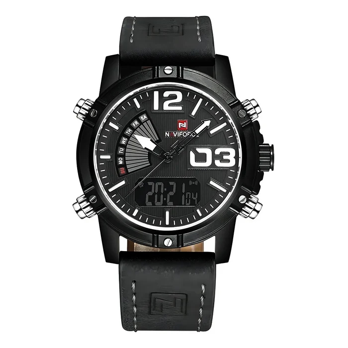 RELOJ NAVIFORCE MARRÓN DE CUERO  9095 | NAV-16, NAV-108