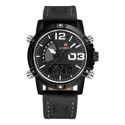 RELOJ NAVIFORCE MARRÓN DE CUERO  9095 | NAV-16, NAV-108