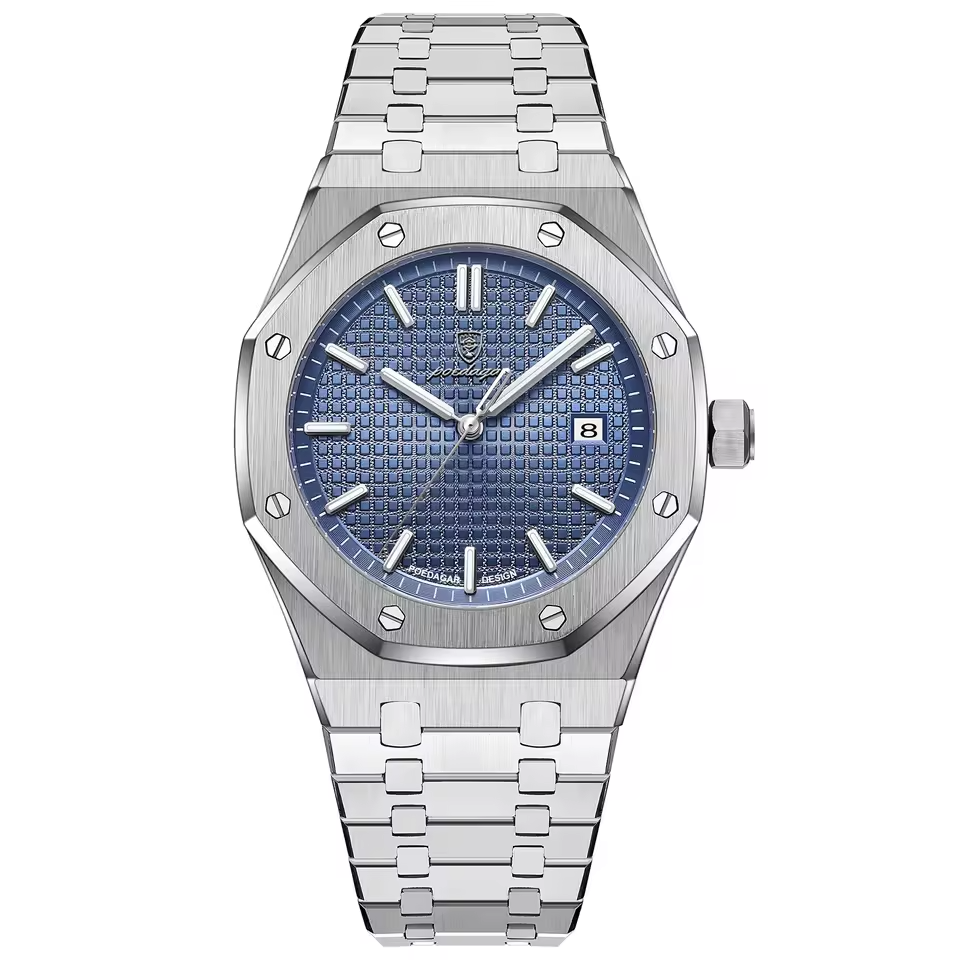RELOJ POEDAGAR 924 ORIGINAL - ELEGANTE AZUL | POE-10