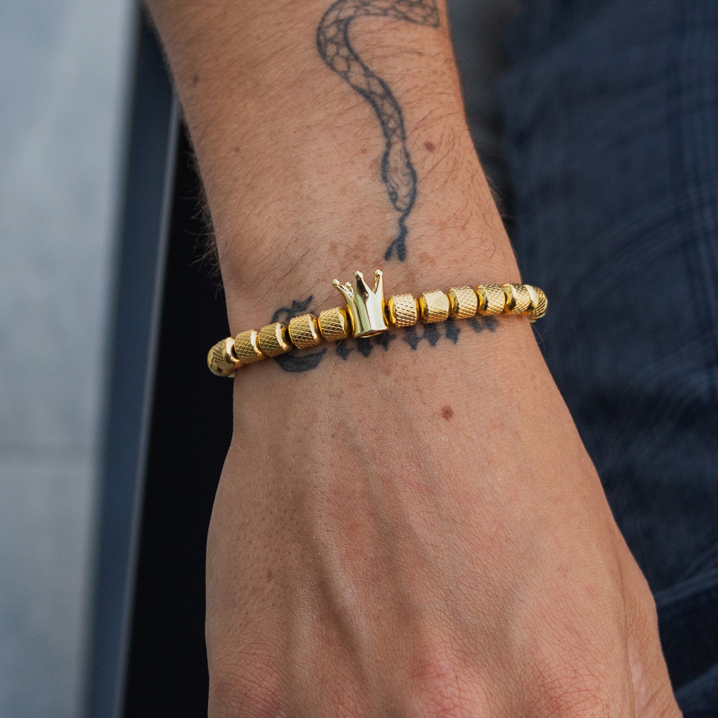 COMBO BRAZALETE CUERO Y ACERO | SKU: BRA-39 y BRA-34